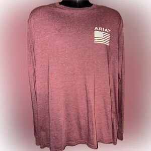 Mens ARIAT long sleeve shirt size XL